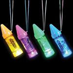 BUFLCRA Flashing Crayon Bubble Necklace